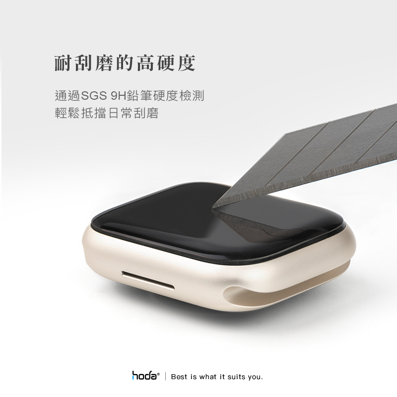 hoda膜_AR高清 Combo UV膠防爆3D內縮版 Apple Watch 40mm (368)