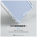hoda殼 晶石軍規_三星Z Fold6 透明+晶石殼專用外螢幕玻璃貼(285)