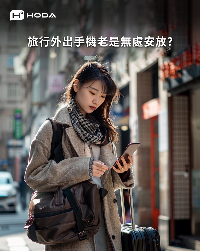 hoda 手機掛繩_鋅合金360扣環7mm編織_粉+玫瑰金(532)