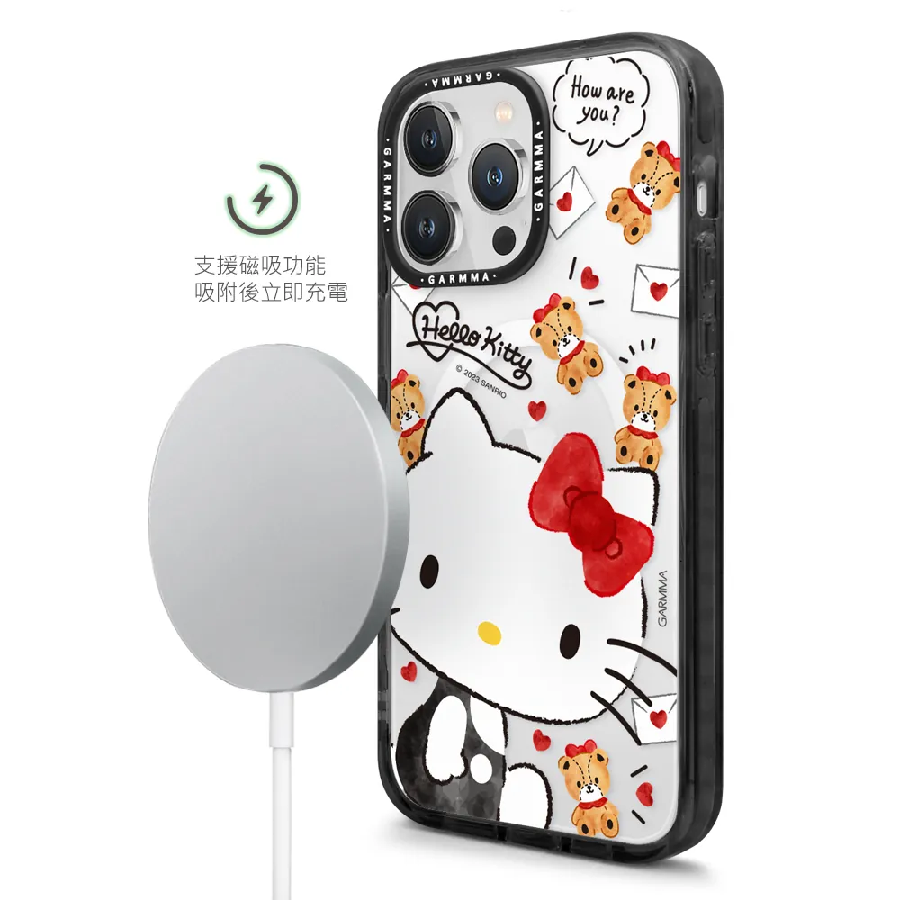 GARMMA殼_(磁吸)-甜蜜好朋友_iPhone15ProMax凱蒂貓(359)