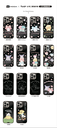 hoda殼_幻石三麗鷗黑鏡系列 iPhone16Plus 蝴蝶結美樂蒂 (9808)