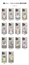 hoda殼_晶石磁吸三麗鷗系列透明 iPhone16 蝴蝶結kiki&lala (2479)