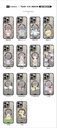 hoda殼_晶石磁吸三麗鷗系列透黑 iPhone16 蝴蝶結kiki&lala (3506)