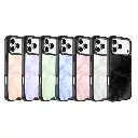 HODA殼_幻石玻璃防摔殼 iPhone17ProMAX 黑大理石紋 (372)