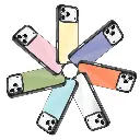 HODA殼_幻石玻璃防摔殼 iPhone17ProMAX 紫馬卡龍 (5709)