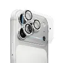 Hoda_藍寶石不鏽鋼貼+玻璃貼 iPhone17ProMAX 銀色 (762)