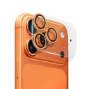 Hoda_藍寶石鈦合金貼+玻璃貼 iPhone17ProMAX 橙色 (809)