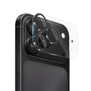HODA_藍寶石不鏽鋼鏡頭貼+玻璃底座貼 iPhone18ProMAX 黑色 (350)