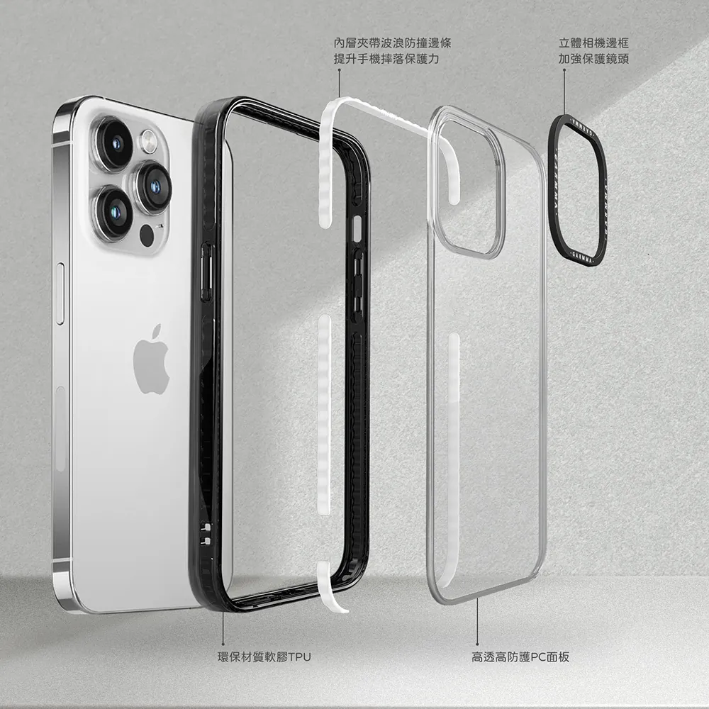 GARMMA殼_(經典)-塗鴉小天地_iPhone15丑魚(280)