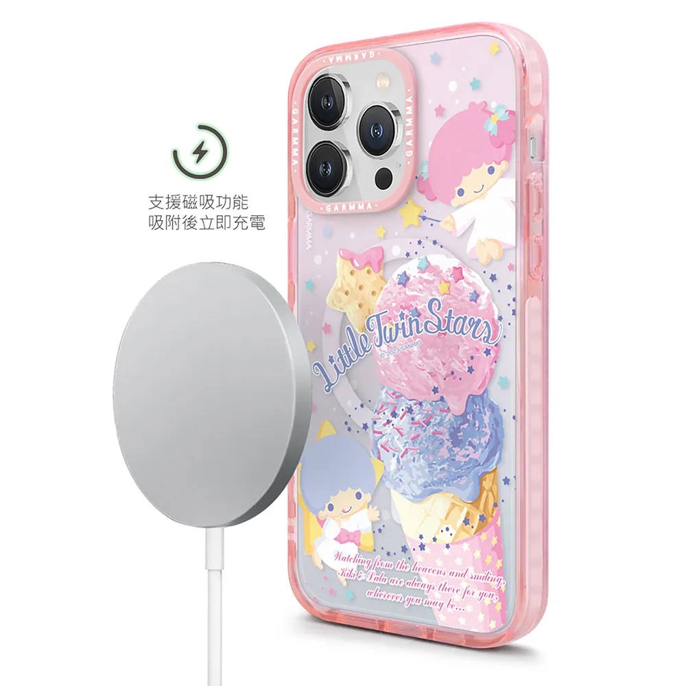 GARMMA殼_(磁吸)-幸福小花園_iPhone15美樂蒂(372)