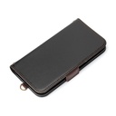 PGA殼_Premium Style_經典側翻蓋PU皮革_iPhone15Plus黑色(216)