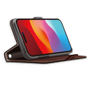 PGA殼_Premium Style_經典側翻蓋PU皮革_iPhone15ProMax黑色(568)