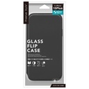 PGA殼_Premium Style_透明玻璃翻蓋皮套(圓形)_iPhone15Plus黑色(230)