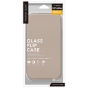 PGA殼_Premium Style_透明玻璃翻蓋皮套(圓形)_iPhone15ProMax卡其(599)