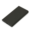 PGA殼_Premium Style_透明玻璃翻蓋皮套(方形)_iPhone15Pro黑色(523)