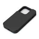 PGA殼_Premium Style_後翻蓋PU皮革_iPhone15Pro黑色(721)