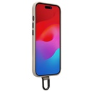 PGA殼_Premium Style_PU皮革背蓋帶掛扣_iPhone15Pro灰色(769)