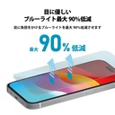 PGA膜_Premium style iPhone15/15Pro_2.5D抗藍光磨砂防指紋10H鋼化膜(028)