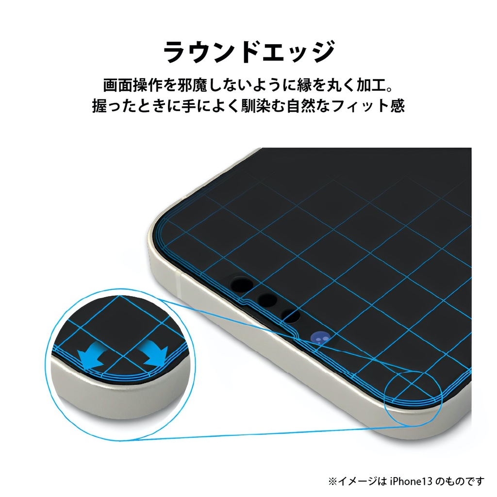 PGA膜_Premium style iPhone15/15Pro_2.5D抗藍光磨砂防指紋10H鋼化膜(028)