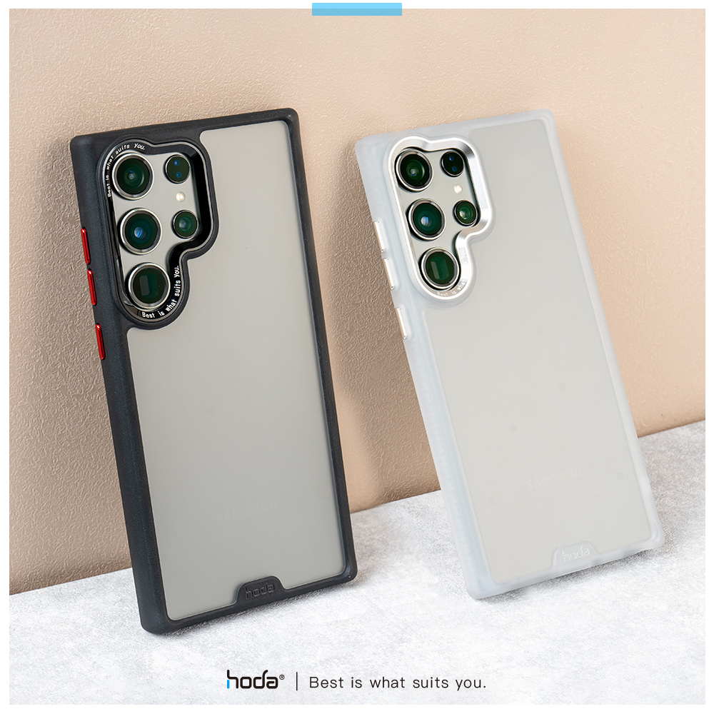 hoda殼 柔石軍規MagSafe Samsung Galaxy S24Plus 星光白(606)