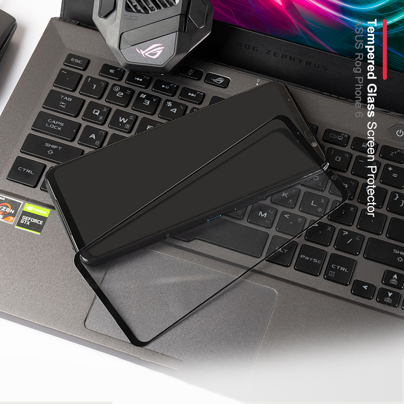 hoda膜_0.21mm_2.5D滿版黑 抗藍光ROG8(368)