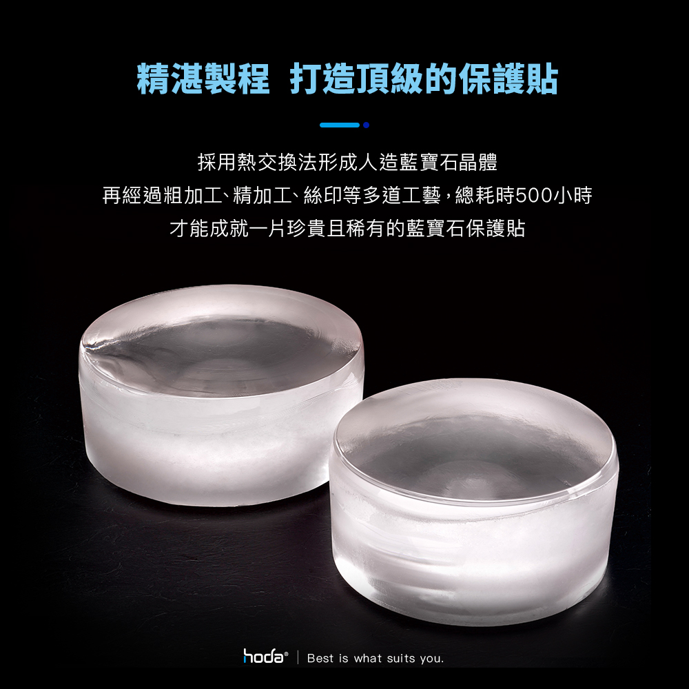 Hoda 藍寶石鏡頭貼3顆-金色 iPhone14Pro/14ProMax (628)