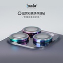 Hoda 藍寶石鏡頭貼3顆-烧鈦  iPhone14Pro/14ProMax (666)