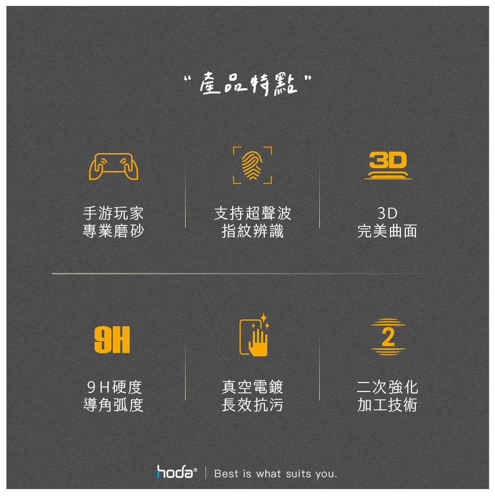 hoda膜_Combo UV膠防爆3D手遊專用霧面內縮版_三星S23Ultra(936)