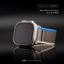 hoda配件_AR磨砂_Ti鈦合金邊框+膜套裝Apple Watch_Ultra2/Ultra 49mm灰色(097)