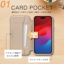 PGA殼_Premium Style_透明玻璃翻蓋皮套(圓形)_iPhone15ProMax卡其(599)