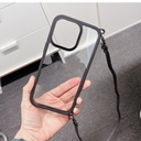 PGA殼_Premium Style_軍規透明背蓋_可拆卸孔_iPhone15Pro卡其(578)