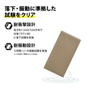 PGA殼_Premium Style_透明玻璃翻蓋皮套(方形)_iPhone15Pro卡其(530)