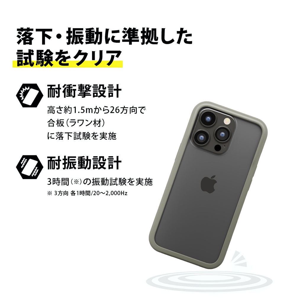 PGA殼_Premium Style_TPU邊框殼_iPhone15Pro灰色(783)