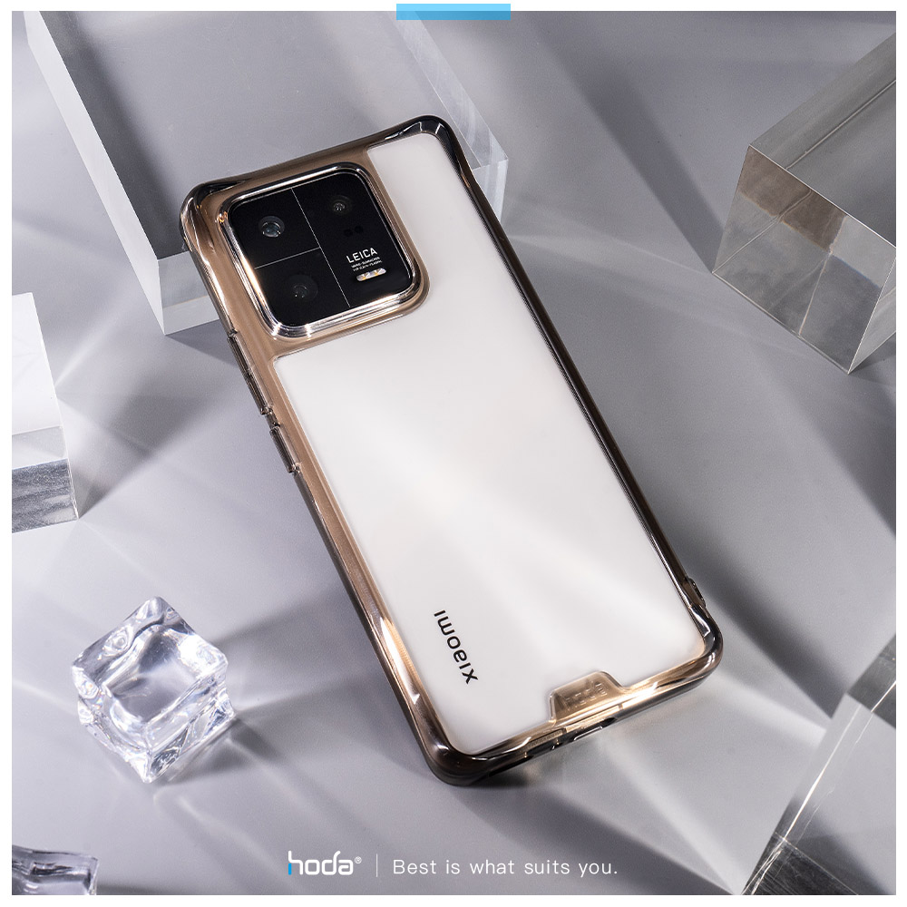 hoda殼_晶石軍規_小米xiaomi14 透黑 (894)