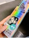 PGA配件_Premium style iPhone15Pro/15ProMax高清3眼鏡头圈10H鋼化玻璃_夜光(193)