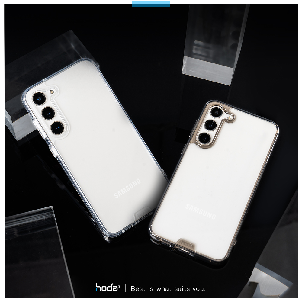 hoda殼 晶石軍規三星S23Plus 深紫(339)