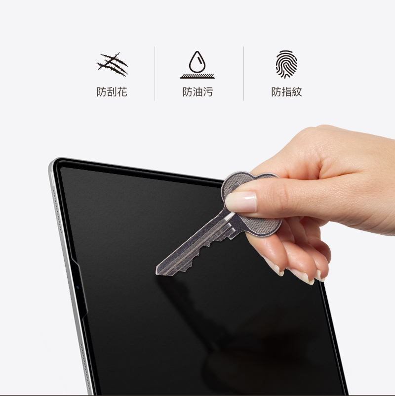 hoda紙膜_高清凹槽版12.9吋_iPad Pro6/5/4/3代(459)