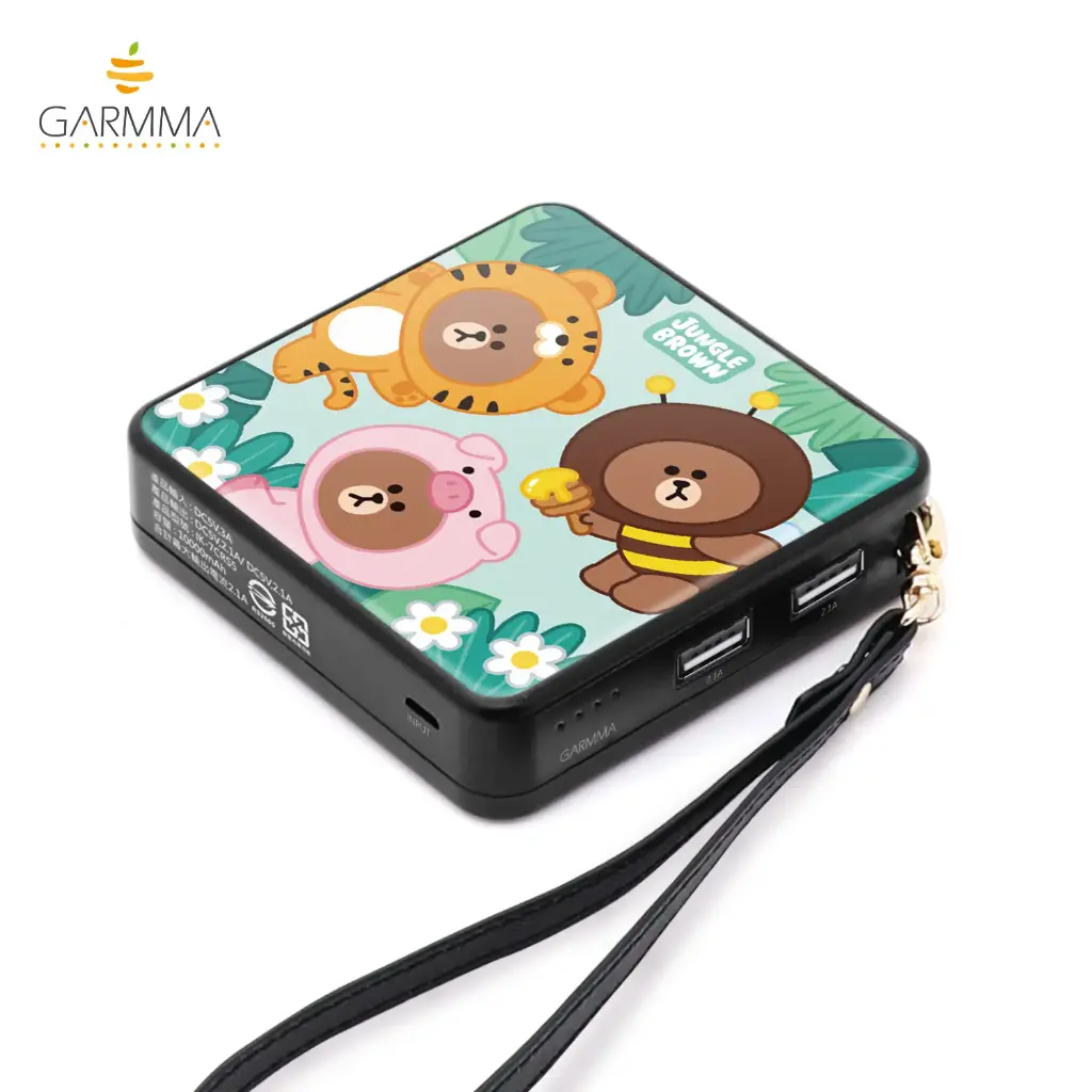 GARMMA電源_LINE(叢林)10000mAh方塊行動電源-動物森林(559)