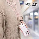 GARMMA配件_LINE_造型手機扣環背帶-兔兔(958)