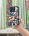 hoda殼_幻石米豆玻璃 MagSafe_iPhone15ProMax 藍白拖賽道老咪大賽(809)