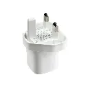 hoda充電_33wGaN氮化鎵智能雙孔PD快充電器USBA-C_白色(372)