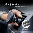 hoda充電_車充出風口手機架_磁吸充電MagSafe_黑色(634)