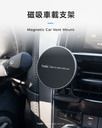 Hoda配件_鋁合金車用出風口手機架_磁吸_鈦黑(498)