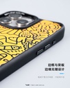 hoda殼_幻石米豆黑鏡 MagSafe_iPhone15ProMax 芒果遇上墨汁(016)