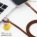 GARMMA電源_LINE USB-Lightning叢林款吊飾傳輸線-小豬熊大(890)