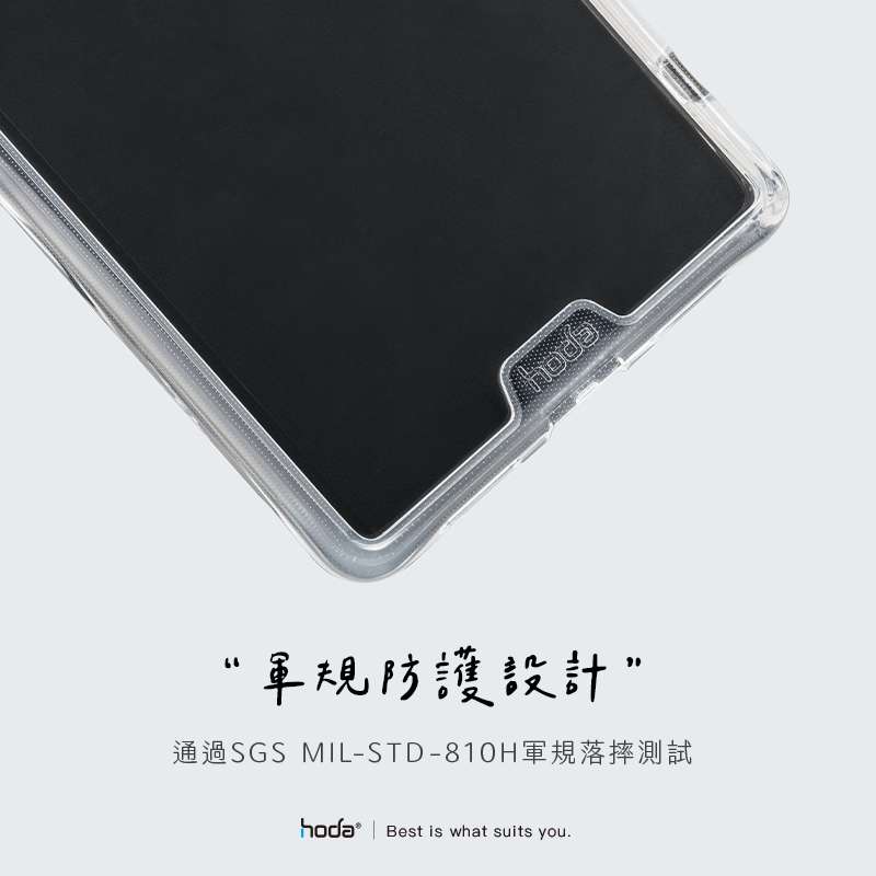 hoda殼_晶石軍規防摔殼 Google Pixel 7Pro 透明 (031)