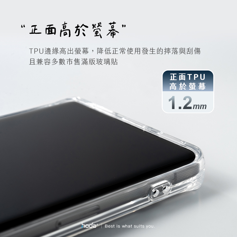 hoda殼_晶石軍規防摔殼 Google Pixel 7Pro 透明 (031)