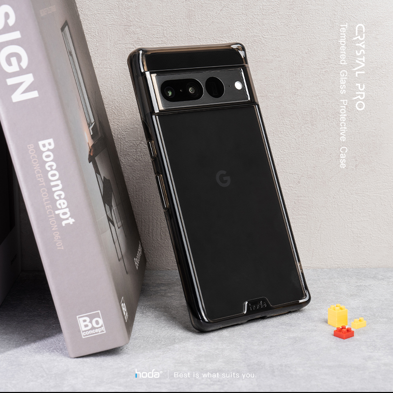 hoda殼_晶石軍規防摔殼 Google Pixel 7Pro 透明 (031)