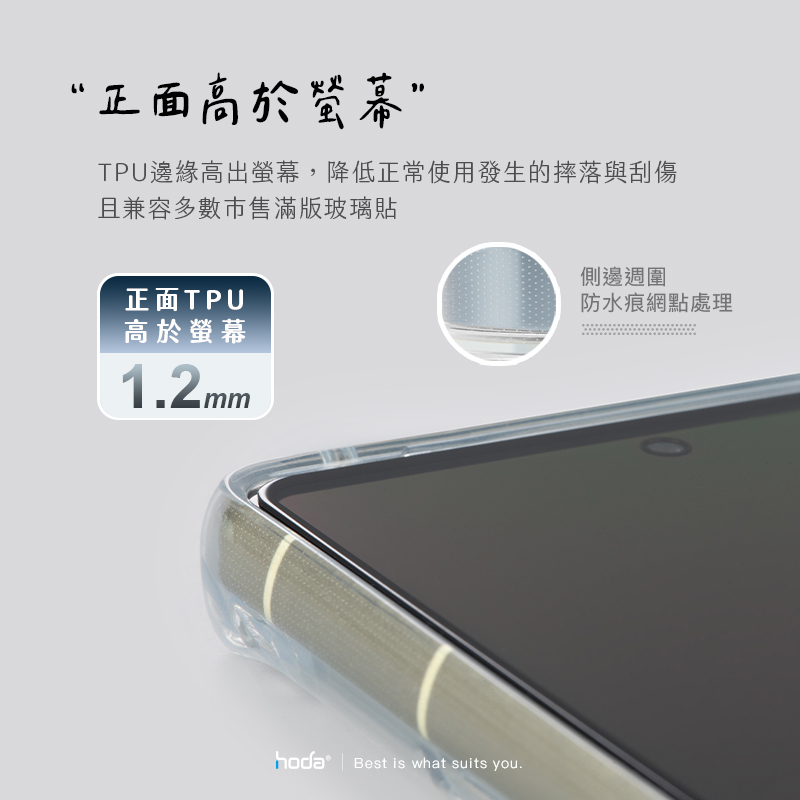 hoda殼_晶石軍規防摔殼 Google Pixel 7 透黑 (086)