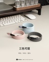 hoda充電_27W USB-C to Lightning 磁吸收納編織快充線 2M 黑 (112)